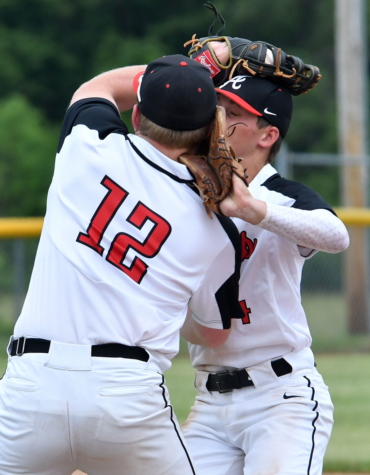Davenport West at Assumption baseball